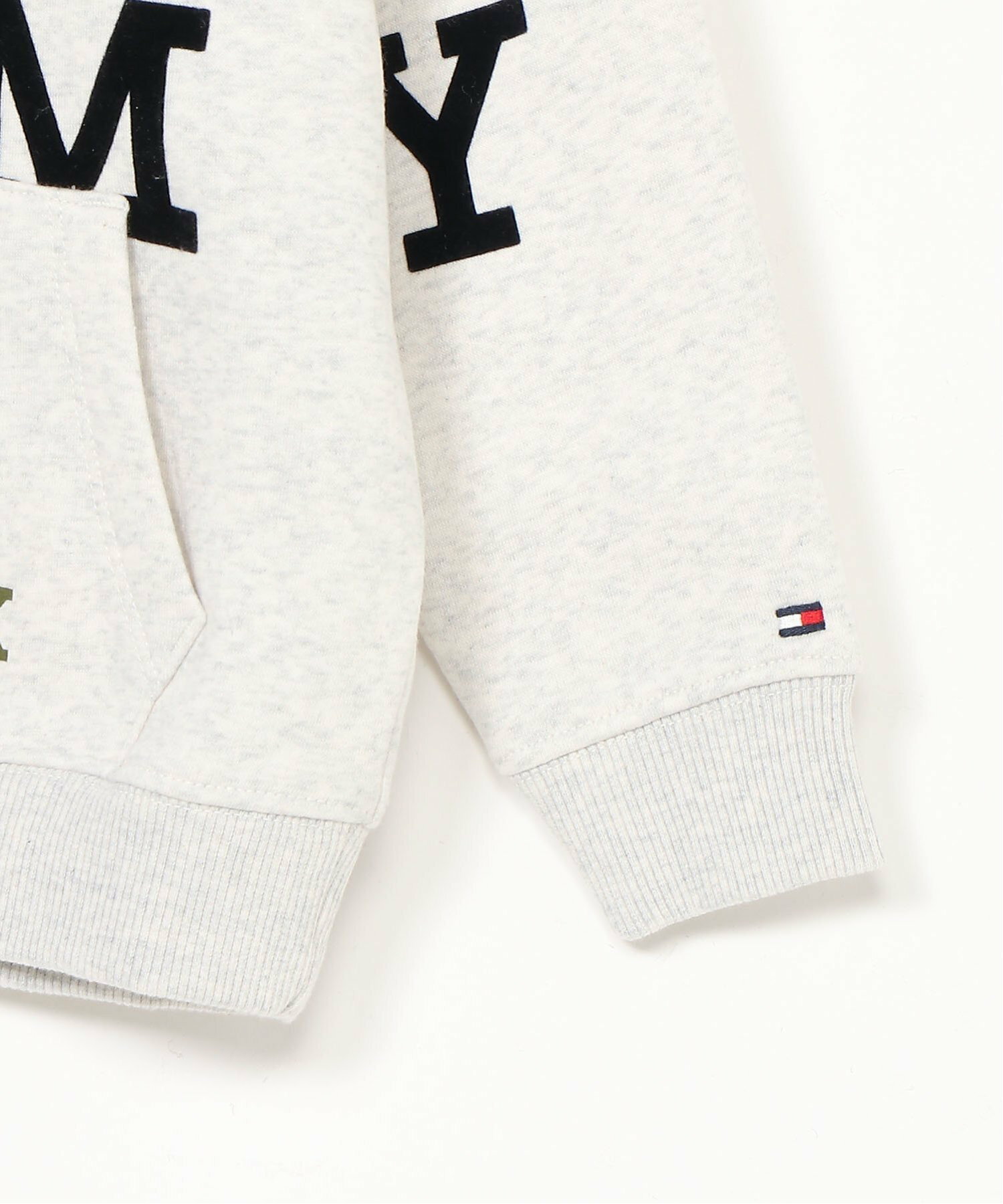 (K)TOMMY HILFIGER(トミーヒルフィガー) MULTIPLACEMENT LOGO HOODIE